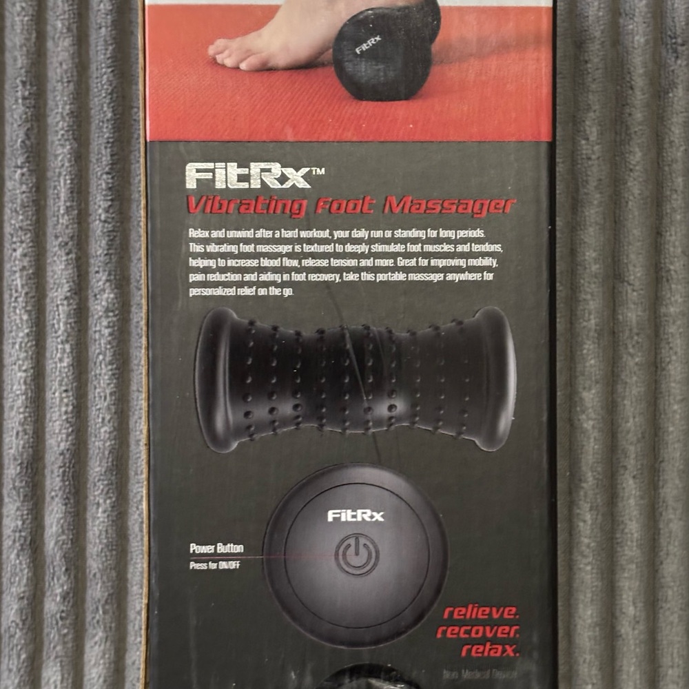 Black Vibrating Foot Massager